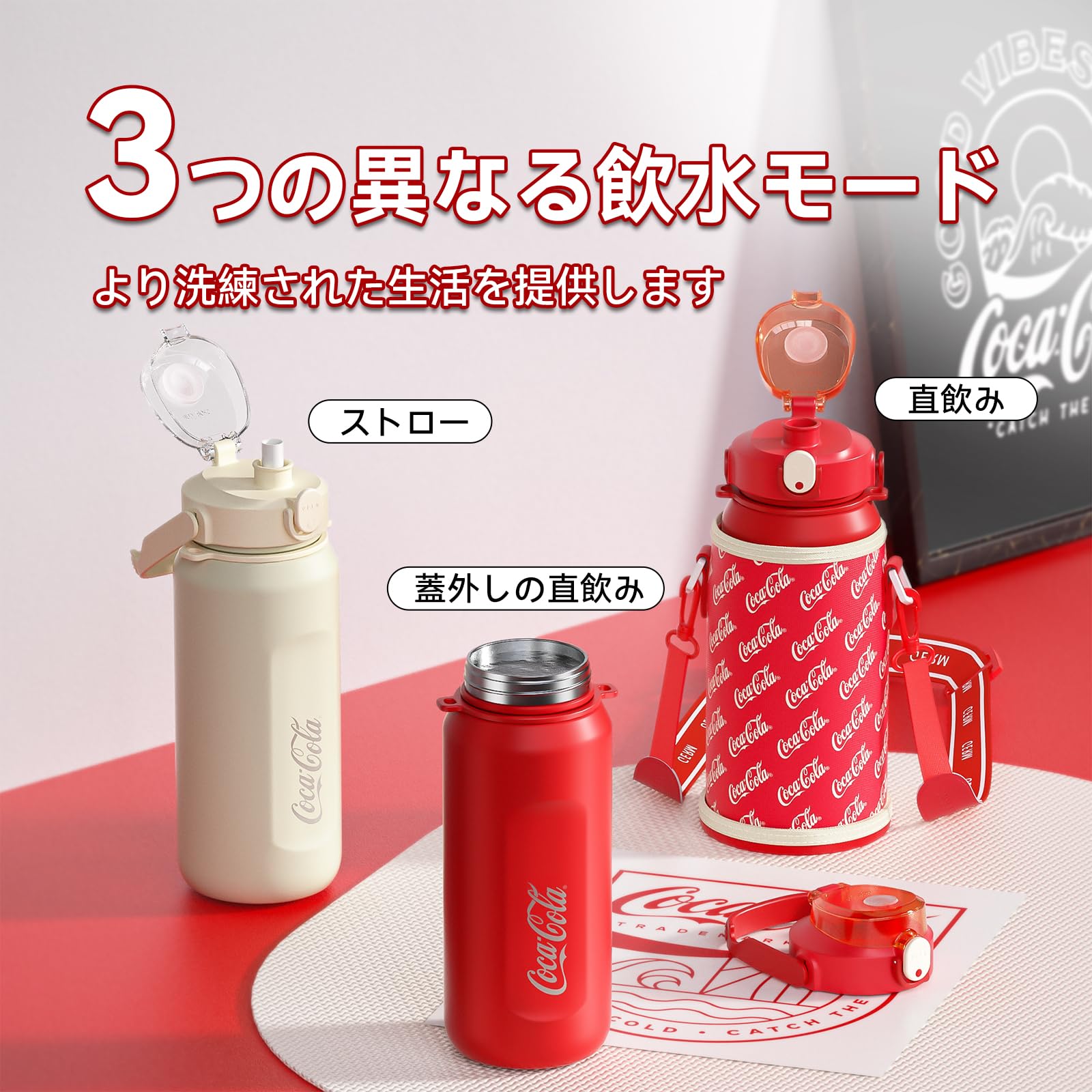 Amazon | GERM 水筒 1.3リットル 魔法瓶 ジャグ 直飲み 水筒 おしゃれ